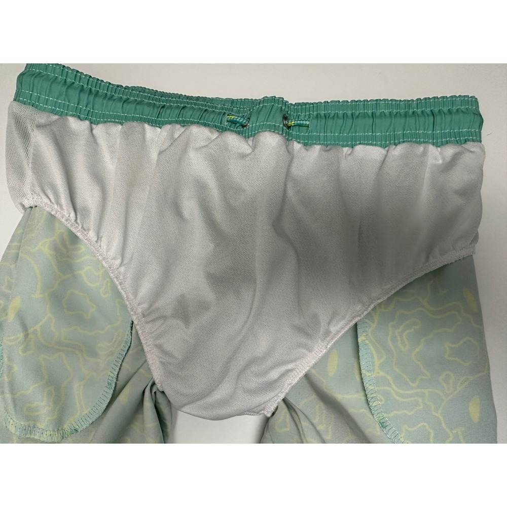 Neff Smiley Face Swim Trunks Shorts Elastic Drawstring Large Read Description - Picture 9 of 11